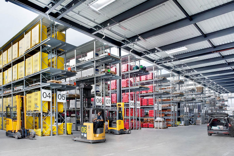 rafturi, logistica, Baibia Kind