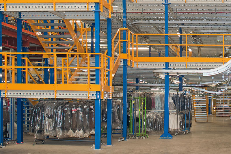 rafturi pentru industria textila